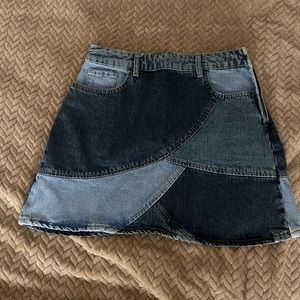 ZARA denim skirt